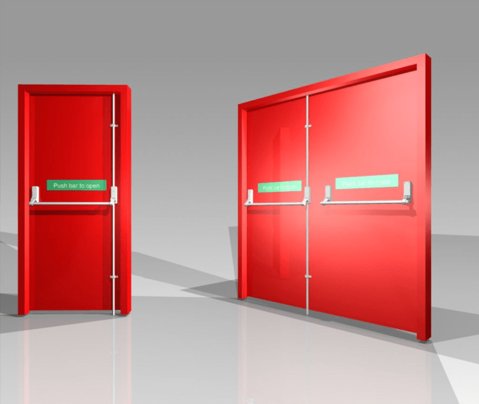 puertas para centros comerciales