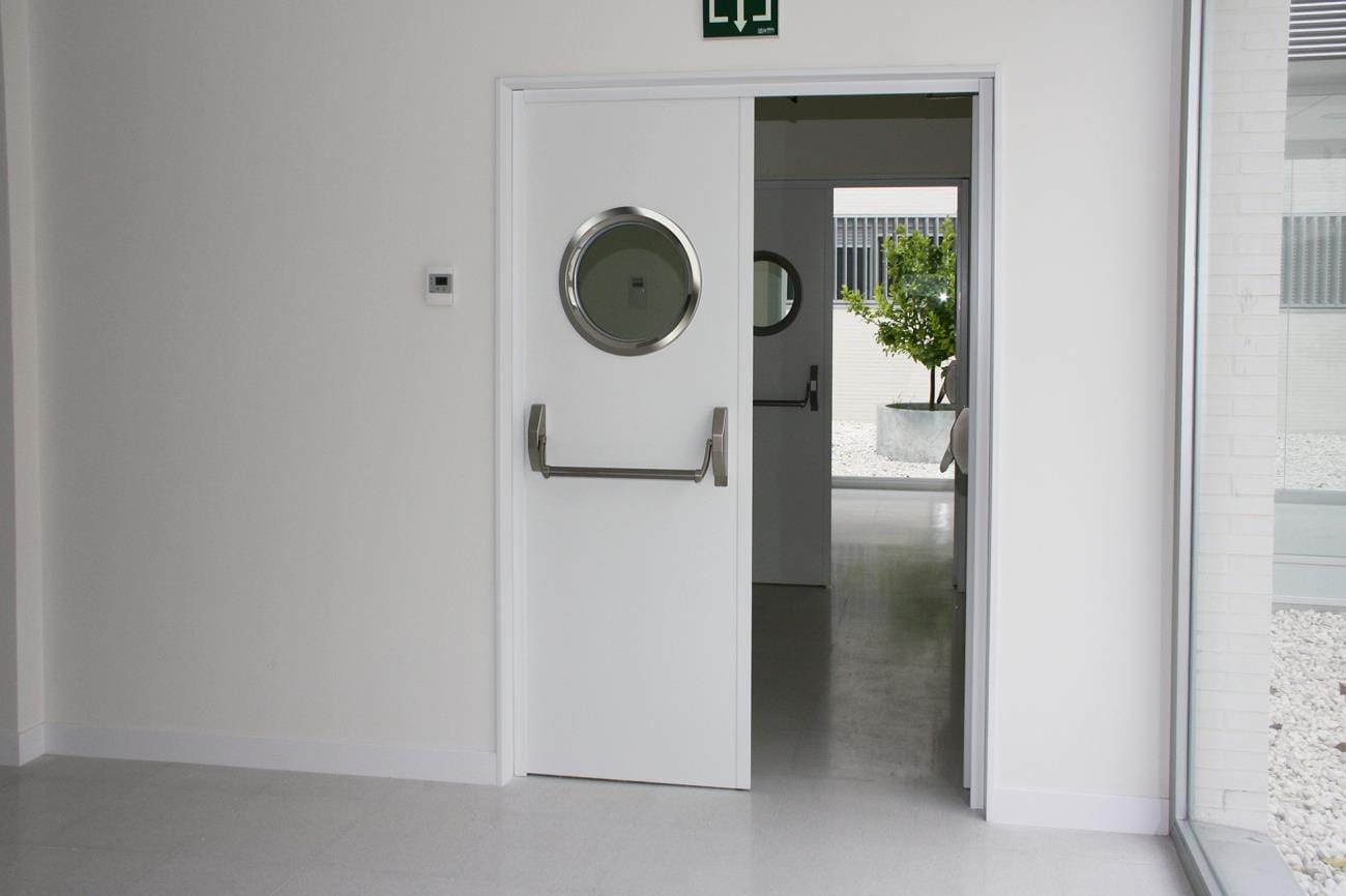 puerta para hospitales